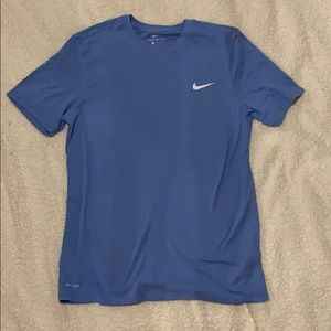 Baby blue Nike T-Shirt.